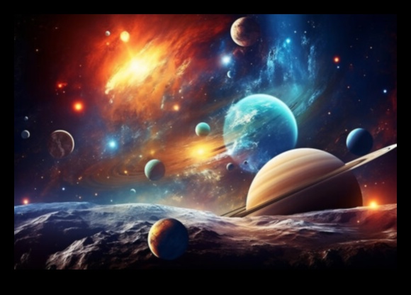 Eleganță eclipsată: Atractia estetică a corpurilor cerești în spațiul cosmic