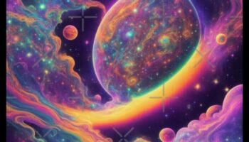 Caleidoscopul cosmic: un spectru de culori în vasta pânză a spațiului cosmic