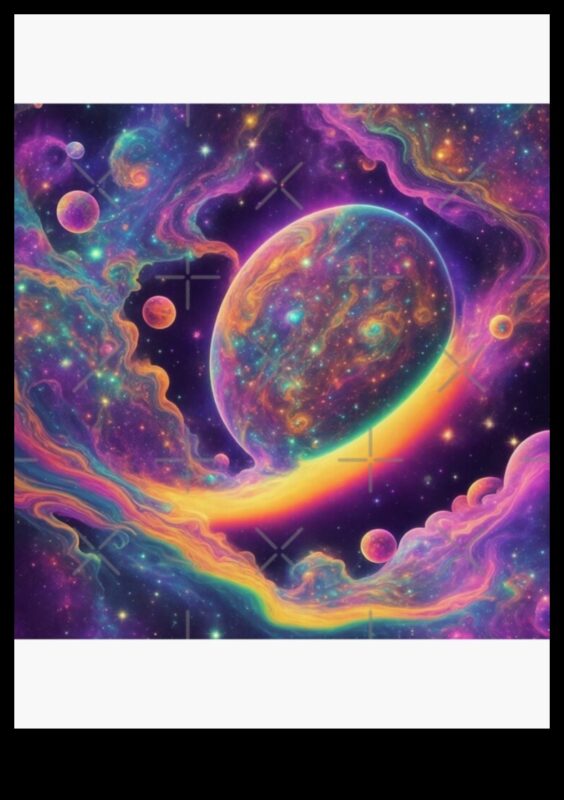 Caleidoscopul cosmic: un spectru de culori în vasta pânză a spațiului cosmic