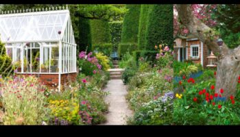 Eleganță rurală: cultivarea frumuseții atemporale în grădinile cabanelor